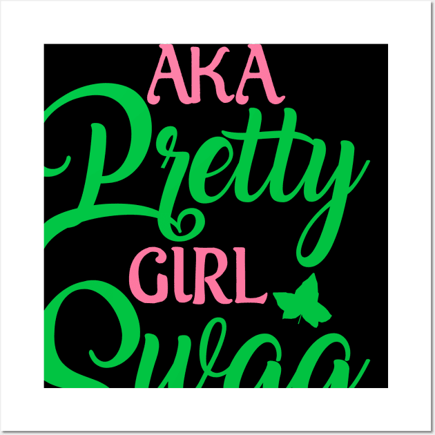 AKA Pretty Wear Wall Art by The Greek Mall